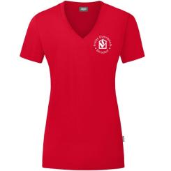 Organic T-Shirt rot Damen 36