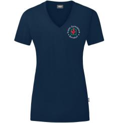 Organic T-Shirt navy Damen 36