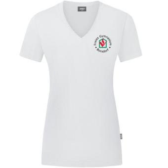 Organic T-Shirt weiß Damen 36